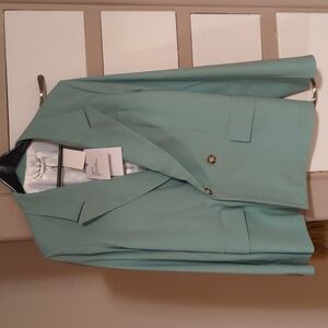 Victoria Beckham NWT Virgin Wool Lightweight Tailored Blazer